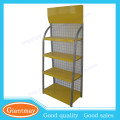 4 tiers flooring metal engine oil display stand shelving